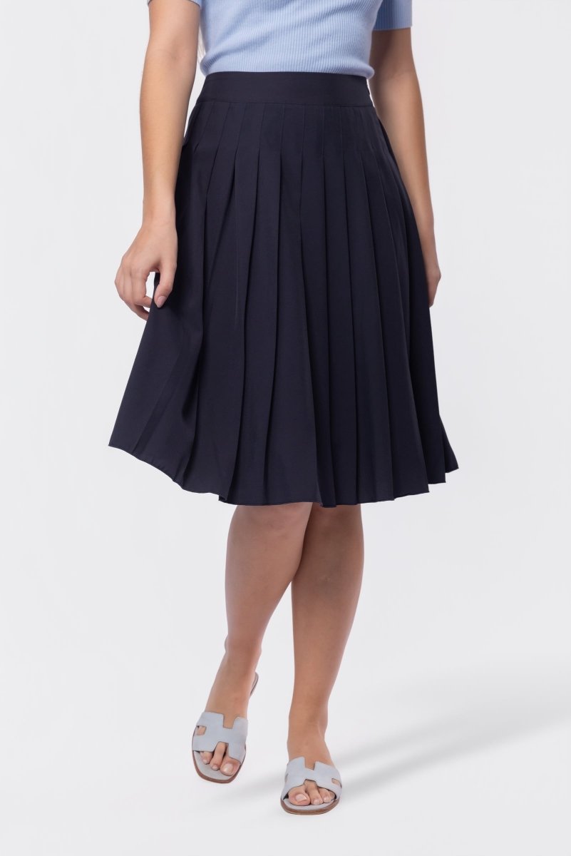 Ember Skirt 25" (Navy) - Glamourous Grace