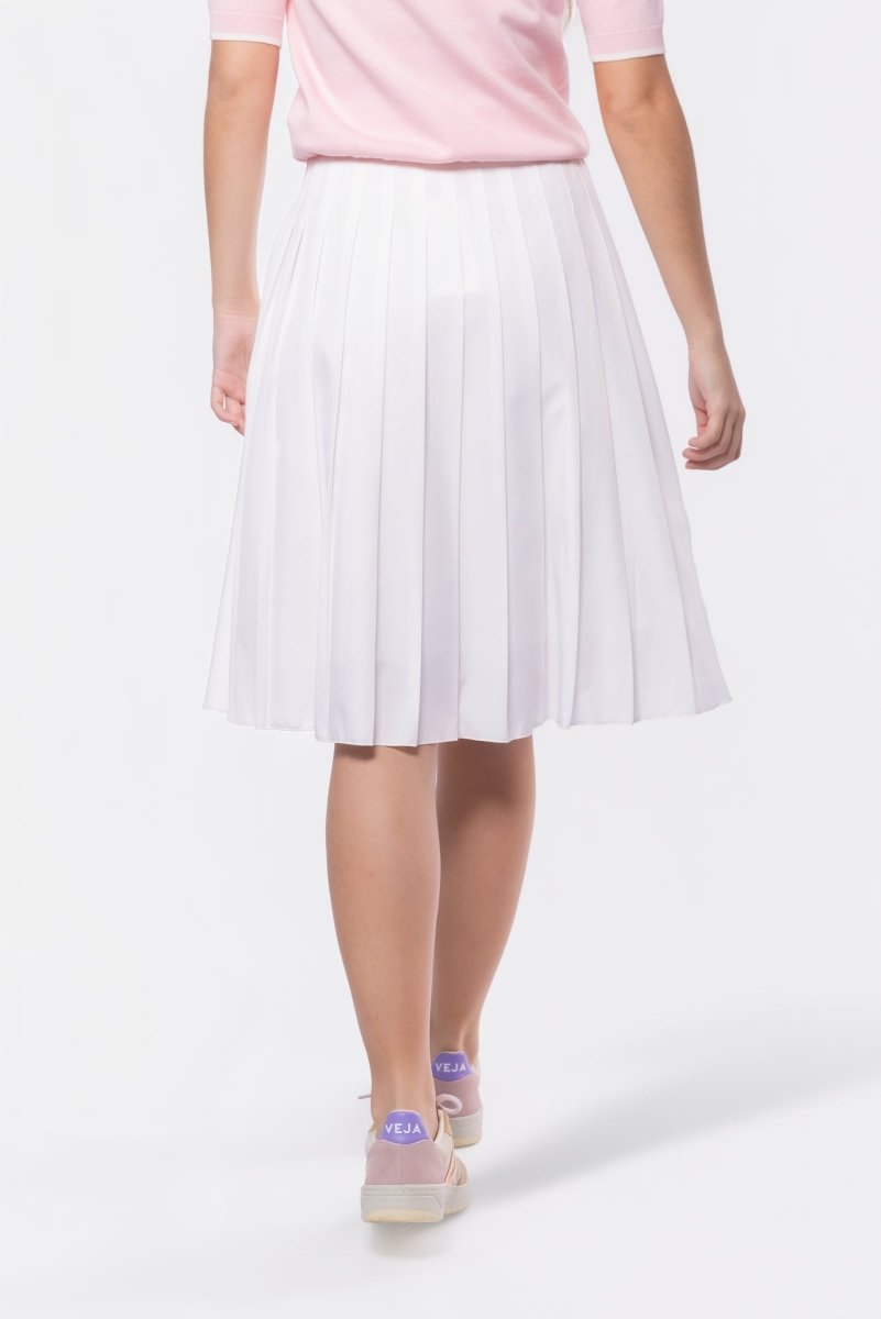 Ember Skirt 25" (White) - Glamourous Grace
