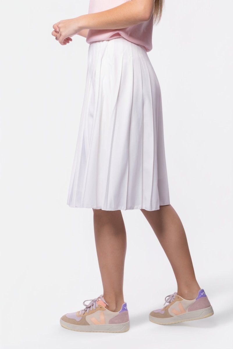 Ember Skirt 25" (White) - Glamourous Grace