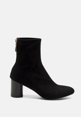 Emerson Micro Suede Ankle Boots - Glamourous Grace