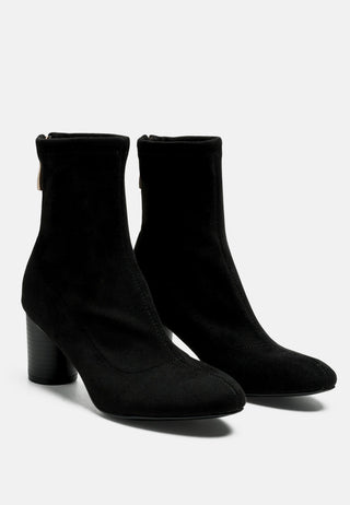 Emerson Micro Suede Ankle Boots - Glamourous Grace