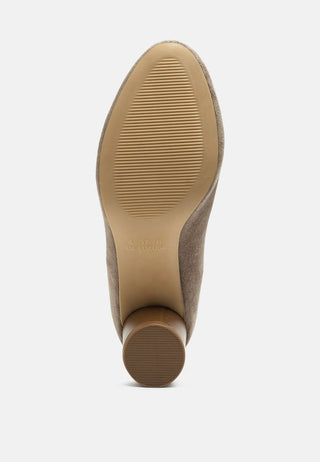 Emerson Micro Suede Ankle Boots - Glamourous Grace