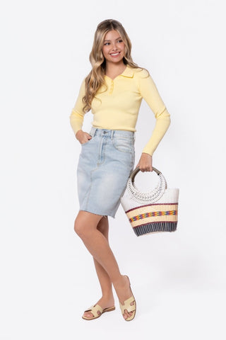 Emma Skirt 20" (Blue)