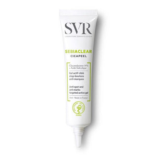SVR Sebiaclear Cicapeel Post-Acne Care Gel for Sensitive Skin - Paraben Free, Salicylic Acid Skincare - Glamourous Grace