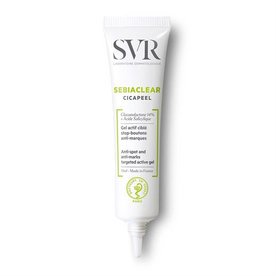 SVR Sebiaclear Cicapeel Post-Acne Care Gel for Sensitive Skin - Paraben Free, Salicylic Acid Skincare - Glamourous Grace