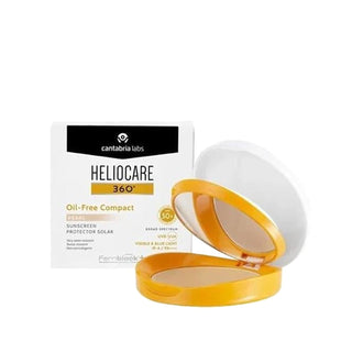 Heliocare Sunscreen Compact Powder SPF 50+ - Oil-Free, Portable Sun Protection with Pearl - Glamourous Grace