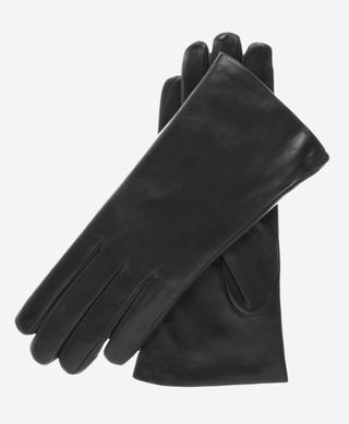 ER4003 (black) - Women's Italian Rabbit Fur Gloves - Glamourous Grace
