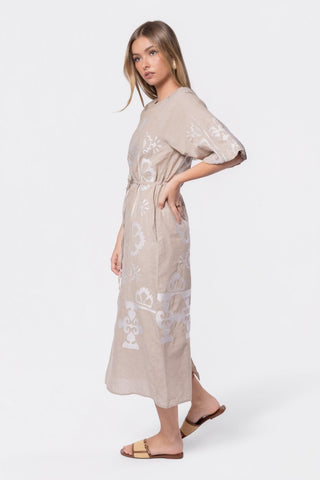 Erica Dress (Beige)