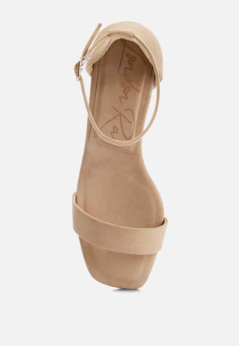 Eshe Block Heel Sandals - Glamourous Grace