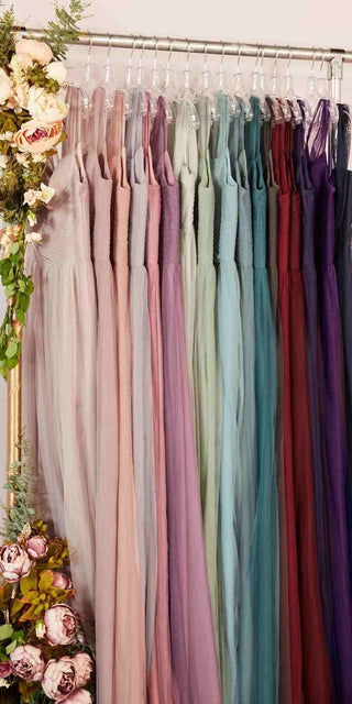 CLEARANCE - Ladivine ET320 Illusion V-Neck and Back Long Dress (Size 14)