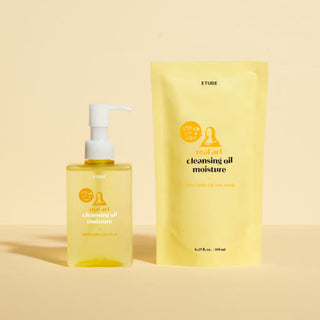 ETUDE Real Art Cleansing Oil Moisture & Refill 185ml+185ml