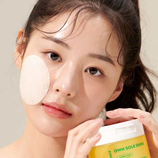 EUNYUL VITA BALANCE OWN SOLE SHINE Toner Pad 70 Pads/190ml - Glamourous Grace