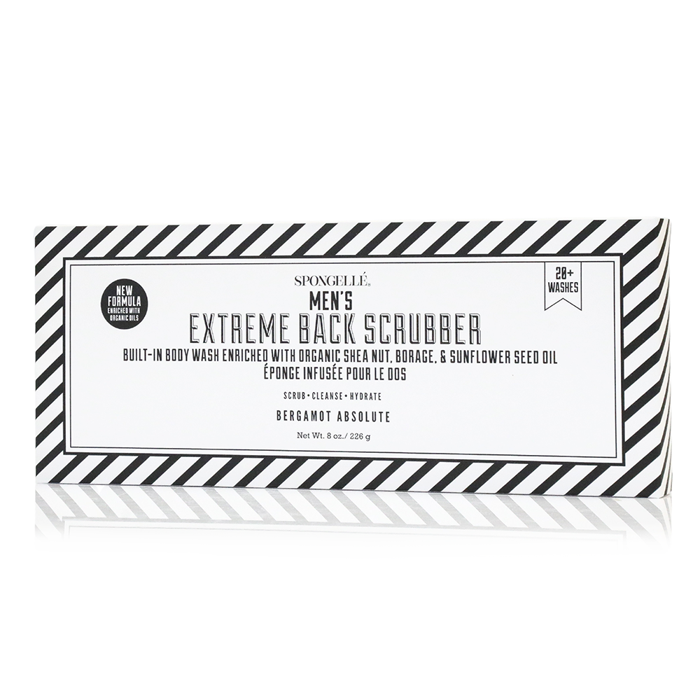 Men's Extreme Body Wash Infused Back Scrubber - Glamourous Grace