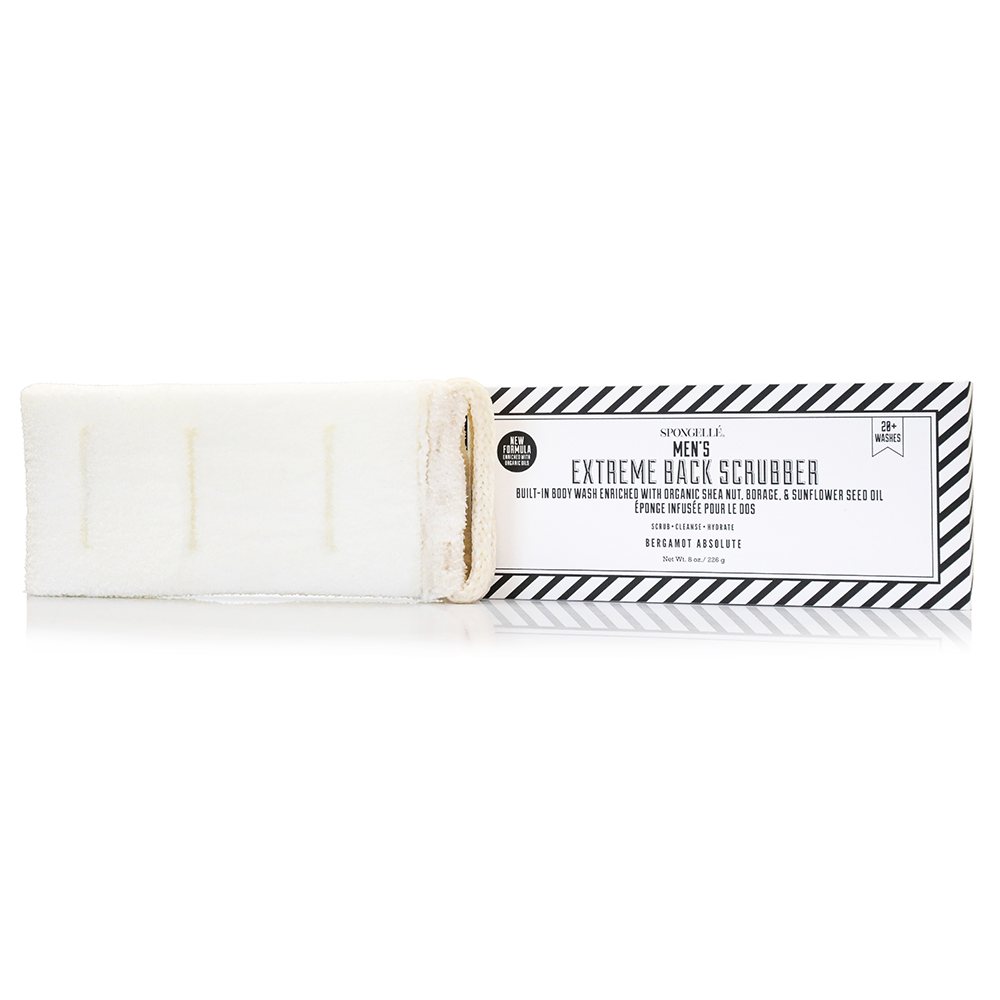 Men's Extreme Body Wash Infused Back Scrubber - Glamourous Grace
