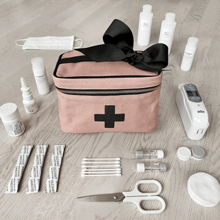 Meds and First Aid Storage Box – Pink/Blush - Glamourous Grace