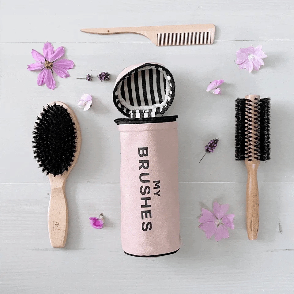 Brushes, Cylinder Case – Pink/Blush - Glamourous Grace