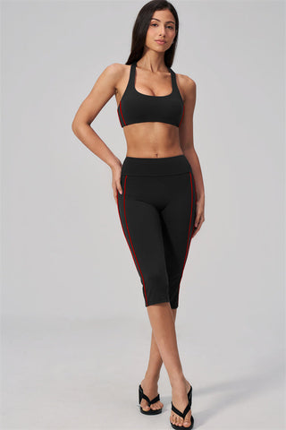 The Breathe Sports Bra Capri Leggings 2-Piece Set