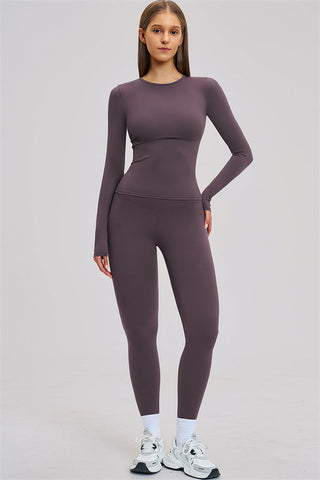 The Dynamic Long Sleeve T-shirt Leggings 2-Piece Set