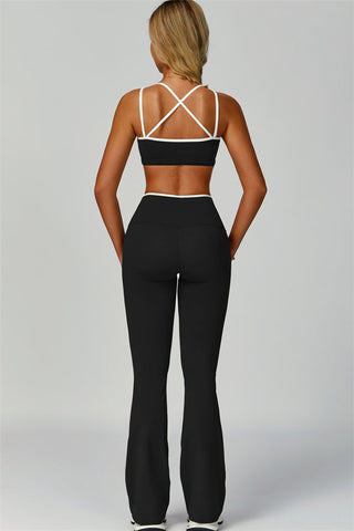 The Quest Sports Bra Flared Leggings 2-Piece Set