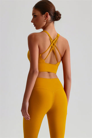 The Brave Sports Bra Flared Leggings 2-Piece Set