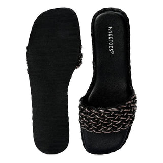 Lyra - Black Slip-Ons