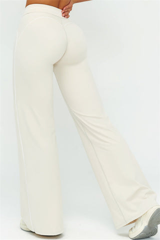 The Amara Crop Top Flared Leggings 2-Piece Set