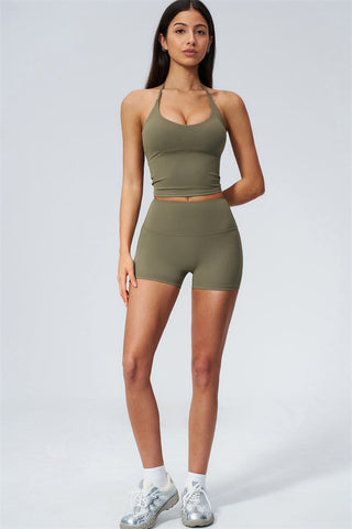 The Gala Crop Top Shorts 2-Piece Set