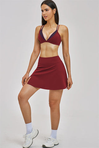 The Seraphine Layered V Sports Bra