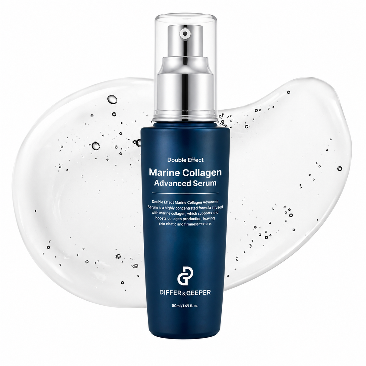 DIFFER&DEEPER Double Effect Marine Collagen Advanced Serum (50ml) - Glamourous Grace