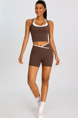The Dwell Crop Top Shorts 2-Piece Set