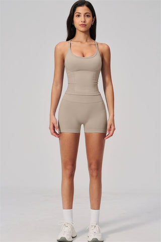 The Horizon Crop Top Shorts 2-Piece Set