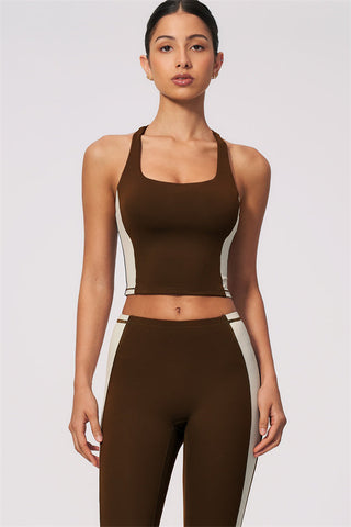 The Sandstone Tank Top Capri Leggings 2-Piece Set