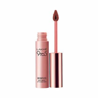 Lakme 9 To 5 Weightless Mousse Lip & Cheek Color - Pink Plush