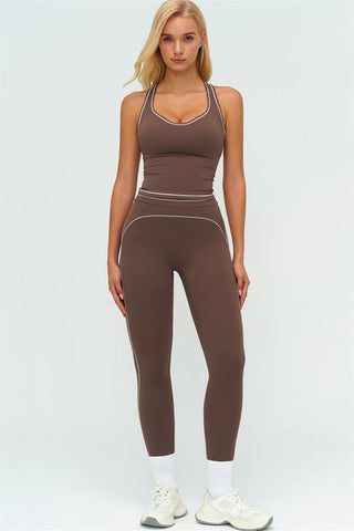 The Amara Crop Top Leggings 2-Piece Set