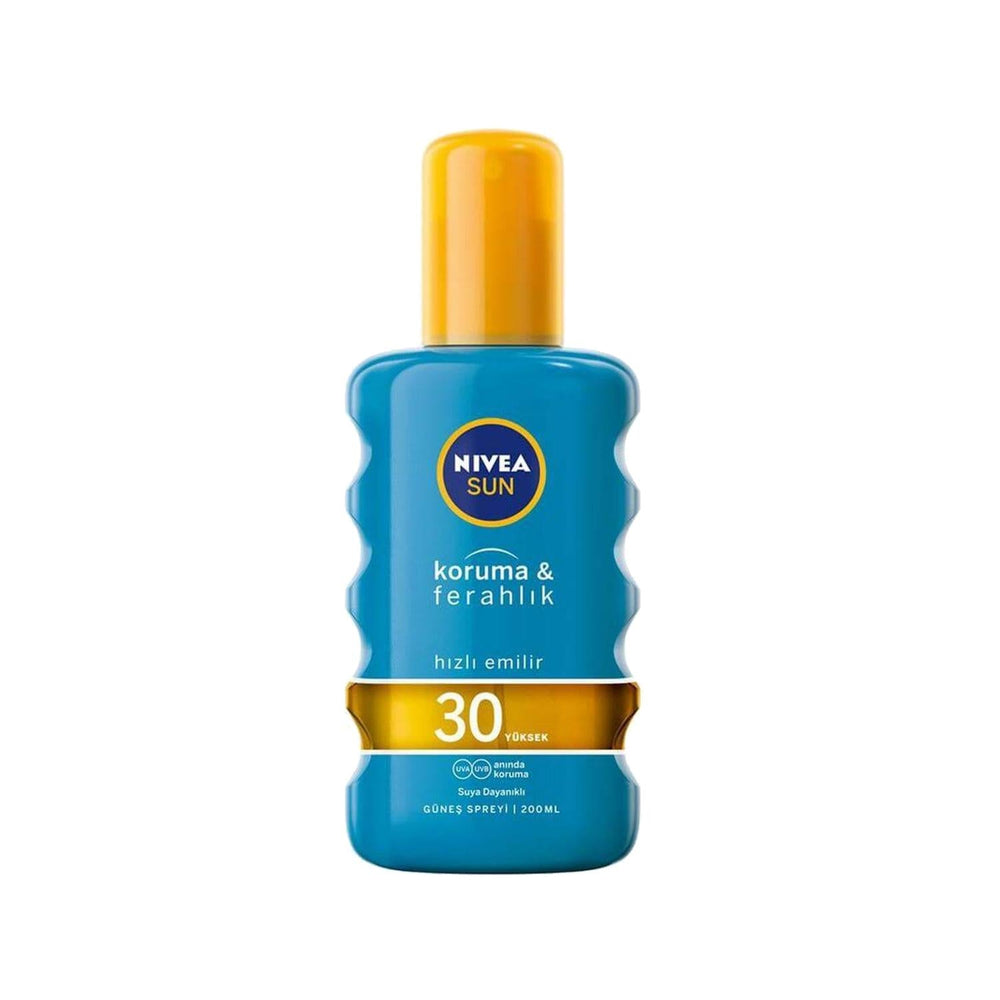 Nivea Sun Transparent Sun Spray Spf 30 200 ml - Transparent Sunscreen Spray for UV Protection