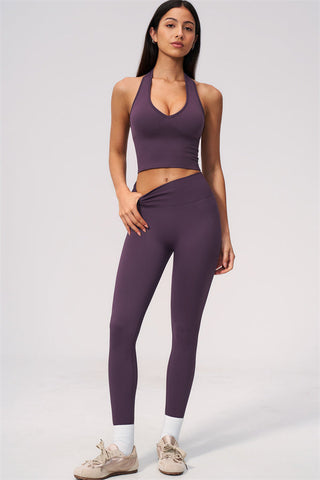 The New Allure Halter Top Leggings 2-Piece Set