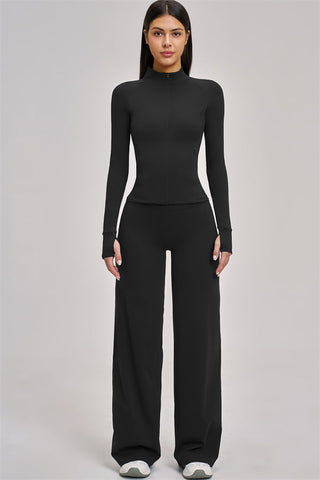The Swoon Jacket Flared Leggings 2-Piece Set