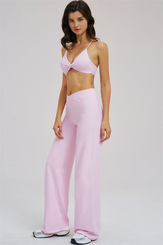 The Mosaic Sports Bra Straight Leg Pants 2-Piece Set