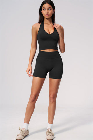The New Allure Halter Top Shorts 2-Piece Set