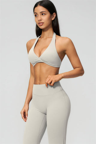 The Lox Sports Bra Flared Leggings 2-Piece Set
