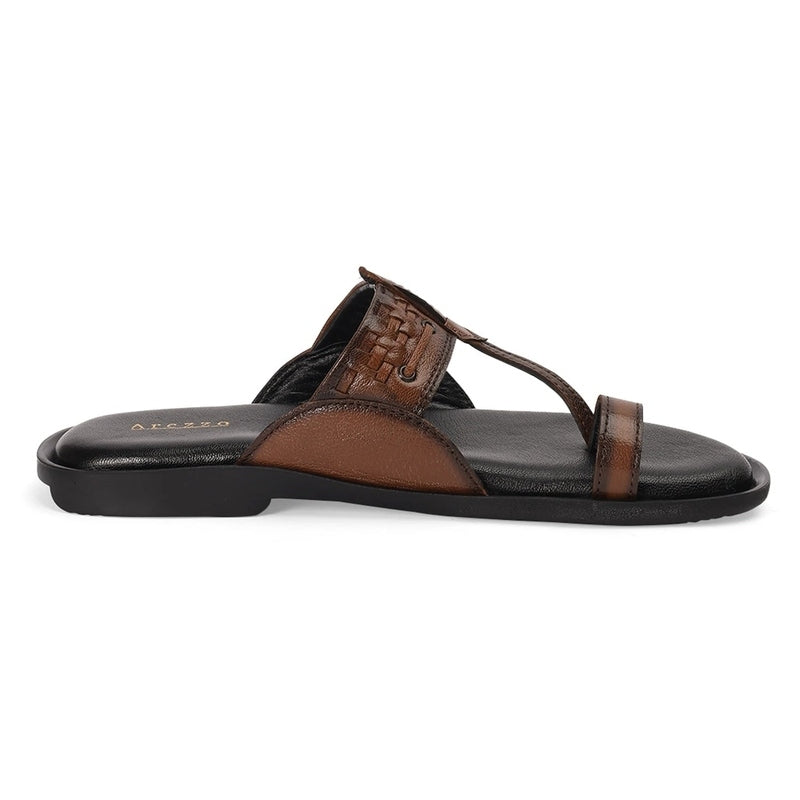Bennett - Brown Slip-Ons - Glamourous Grace