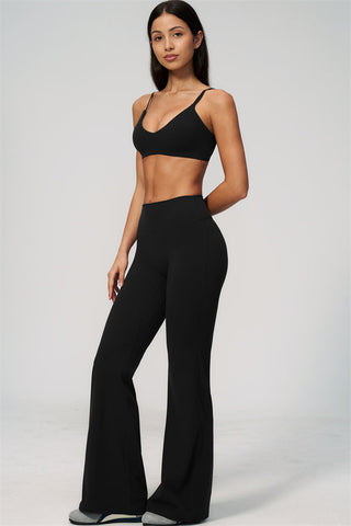 The Zura Sports Bra Flared Leggings 2-Piece Set