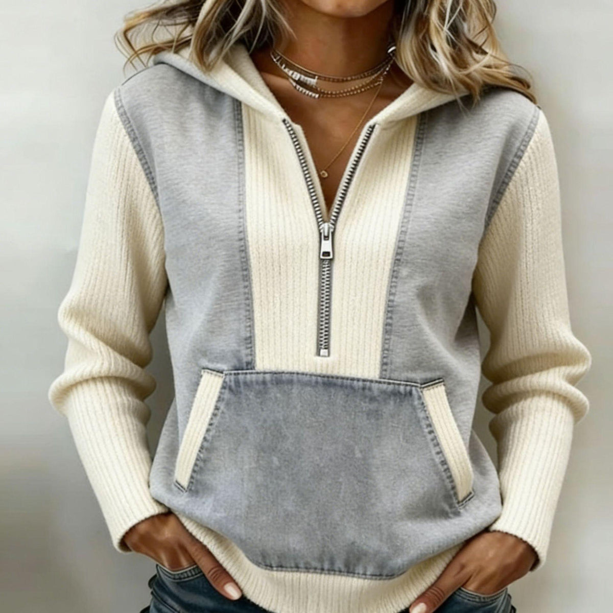Women's Long Sleeve Casual Hoodie Sweater