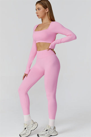 The Reign Long Sleeve Crop Top