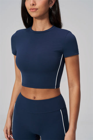 The Breathe T-shirt Straight Leg Pants 2-Piece Set