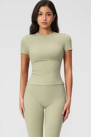 The Twirl T-shirt Capri Leggings 2-Piece Set