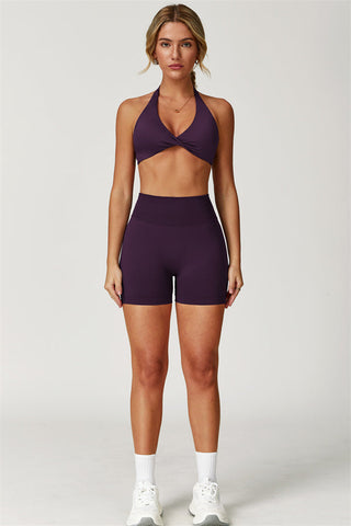 The Elara Sports Bra Shorts 2-Piece Set