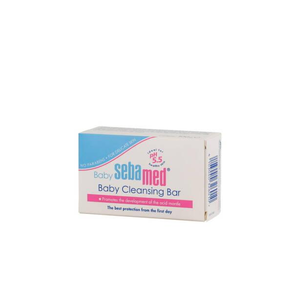 Sebamed Baby Cleansing Bar - Gentle Soap-Free Wash for Sensitive Skin, pH 5.5, Protects Newborn Skin, 100gr - Glamourous Grace