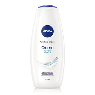 Nivea Moisturizing Shower Gel Creme Soft 500ml - Soft Skin Shower Care, Biodegradable, Dermatologically Approved - Glamourous Grace
