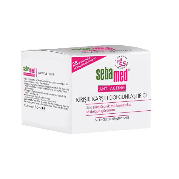 Sebamed Anti-aging Moisturizing Cream with Hyaluron Complex - Hydrating, Wrinkle Reduction Cream for Dry and Mature Skin - Glamourous Grace
